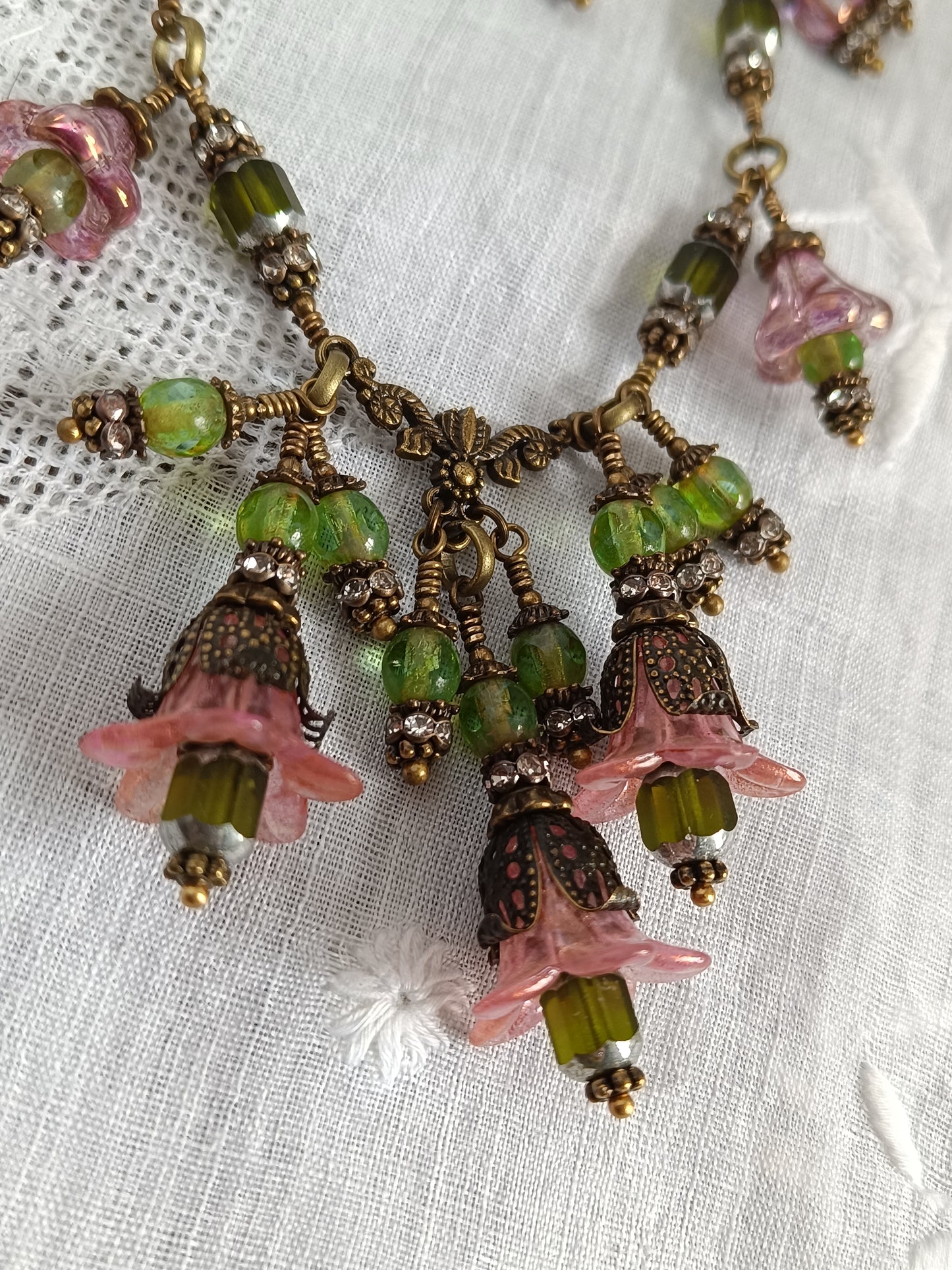 Parure Féerie Botanique Clochettes des Bois Enchantés