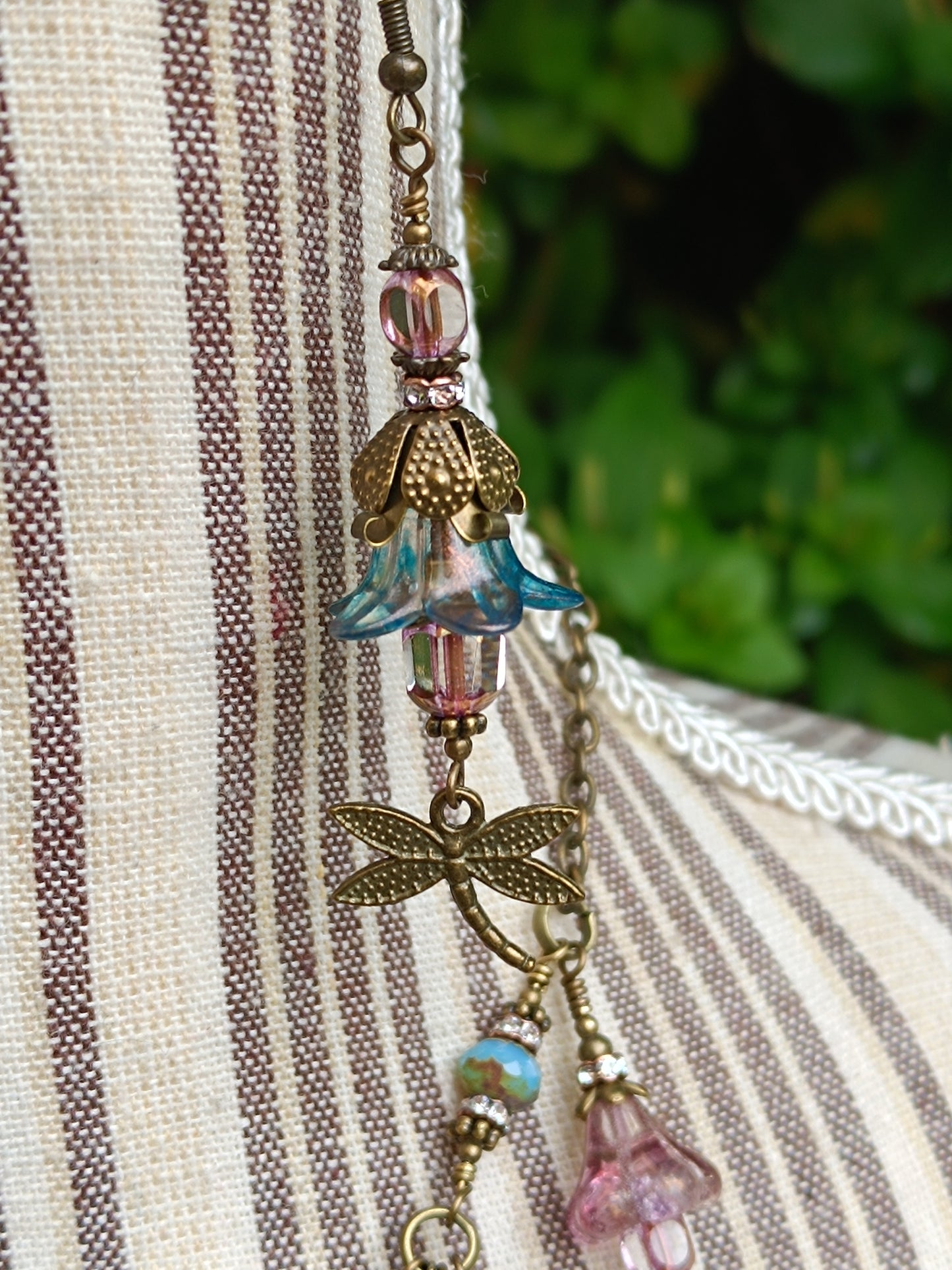 Parure Féerie Botanique – Libellule Enchantée