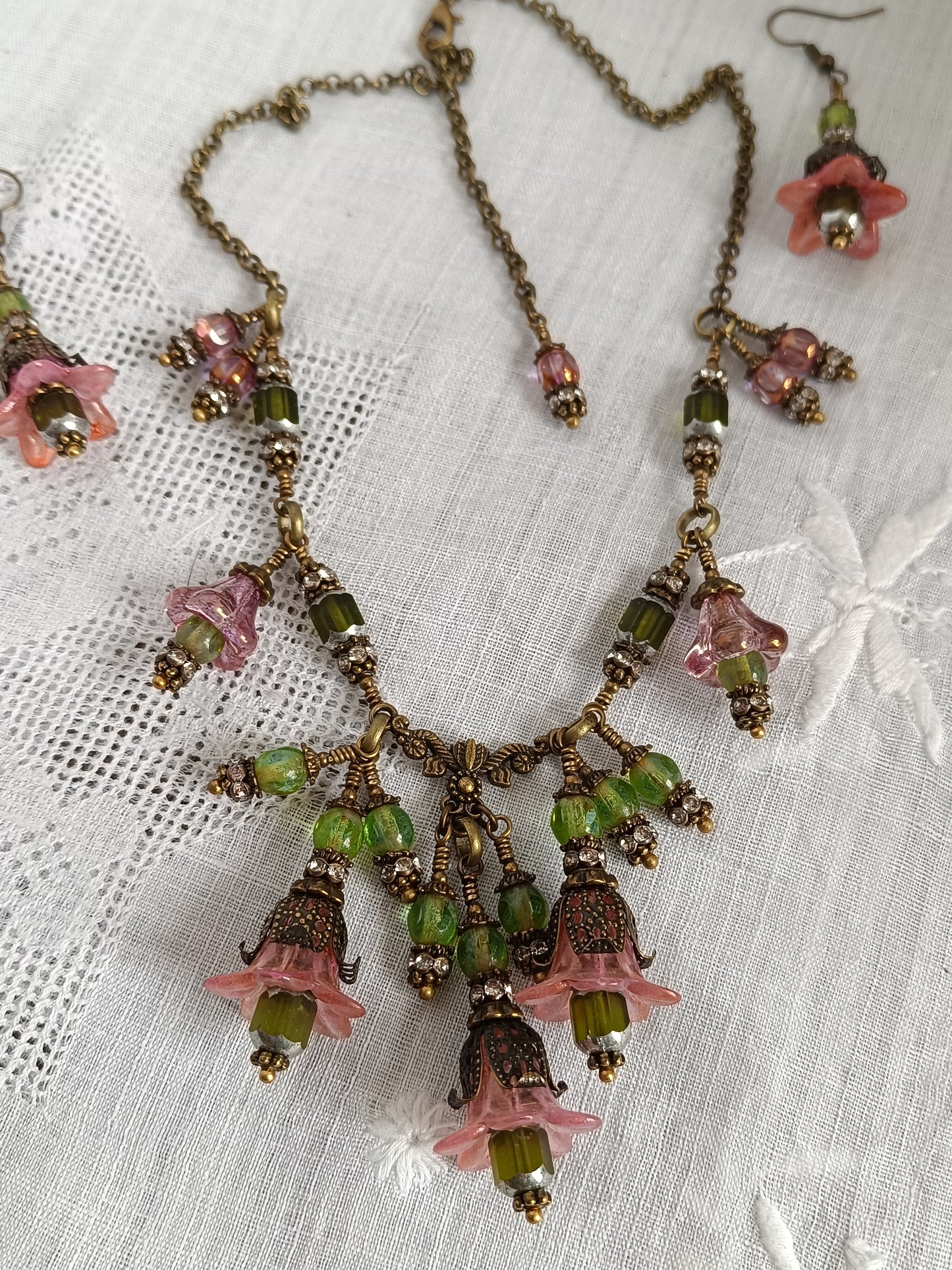 Parure Féerie Botanique Clochettes des Bois Enchantés